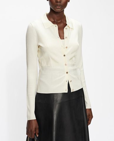  TED BAKER - Áo cardigan nữ tay dài cổ bẻ Meenaa 