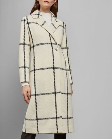  TED BAKER - Áo khoác măng tô cổ bẻ tay dài Soniq 