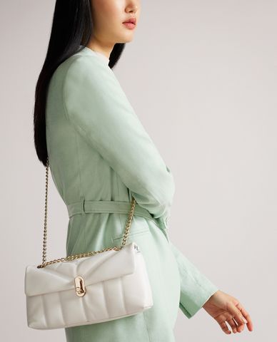  TED BAKER - Túi đeo vai nữ nắp gập chữ nhật Ayahli 