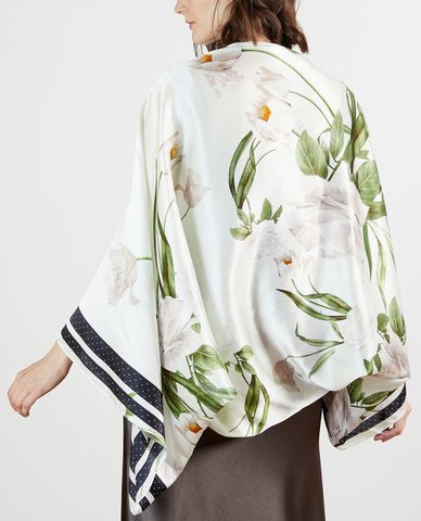  TED BAKER - Áo choàng nữ tay dài họa tiết hoa Giaana 