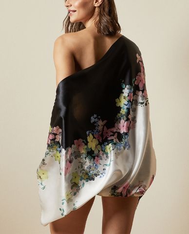  TED BAKER - Áo choàng nữ tay dài họa tiết hoa Paroli 