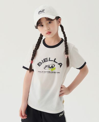  FILA - Áo thun trẻ em cổ tròn tay ngắn Essential 
