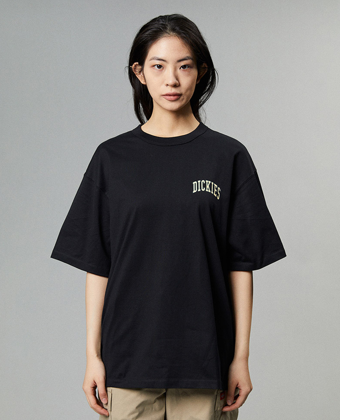 DICKIES - Áo thun unisex cổ tròn tay ngắn New Small Logo