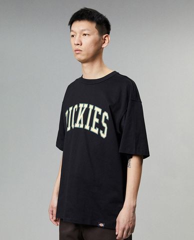  DICKIES - Áo thun unisex cổ tròn tay ngắn New Big Logo 