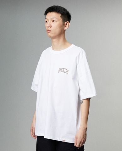 DICKIES - Áo thun unisex cổ tròn tay ngắn New Small Logo 