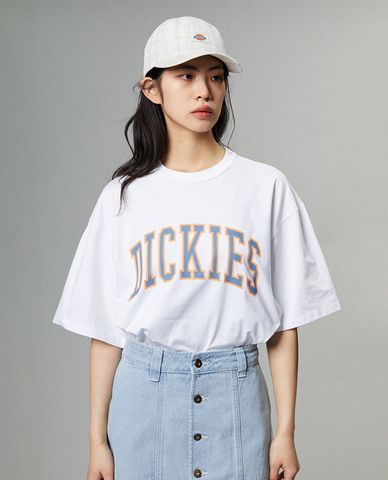  DICKIES - Áo thun unisex cổ tròn tay ngắn New Big Logo 