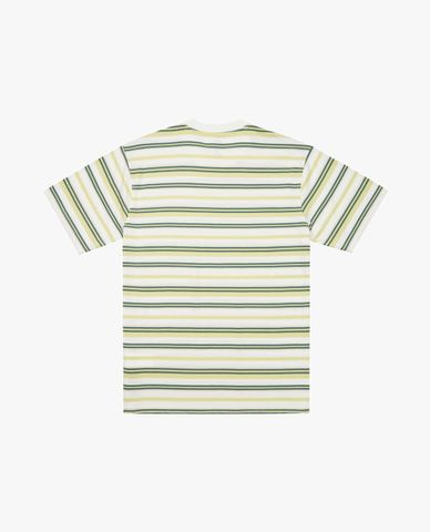  DICKIES - Áo thun unisex cổ tròn tay ngắn kẻ sọc ngang Glade 