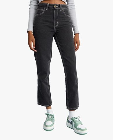  DICKIES - Quần jeans nữ ống đứng phối túi thời trang 