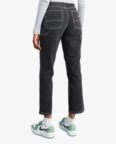  DICKIES - Quần jeans nữ ống đứng phối túi thời trang 