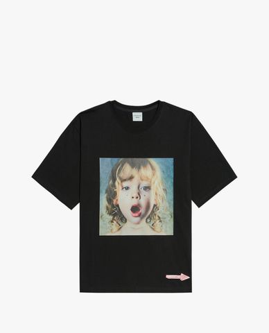  ADLV - Áo thun ngắn tay cổ tròn Baby Face 