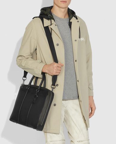  COACH - Cặp xách nam chữ nhật Metropolitan Slim 
