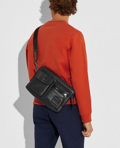  COACH - Túi đeo chéo nam chữ nhật Pacer Modular 