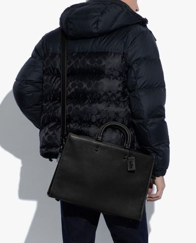  COACH - Cặp xách nam chữ nhật Rogue 