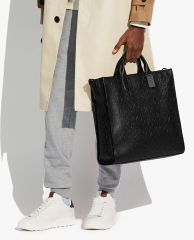 COACH - Túi tote nam phom vuông thanh lịch Gotham Tall 