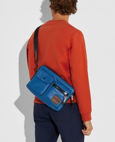  COACH - Túi đeo chéo nam chữ nhật Pacer Modular 