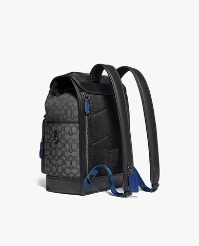  COACH - Balo nam chữ nhật League Flap 