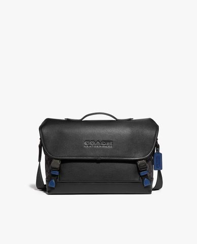  COACH - Túi đeo chéo nam chữ nhật League Bike 