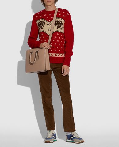  COACH - Cặp xách nam chữ nhật Gotham 