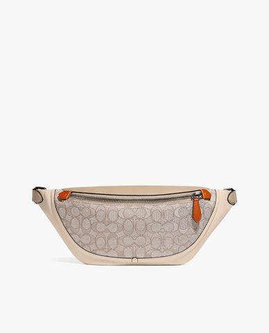  COACH - Túi bao tử nam League Signature Jacquard 