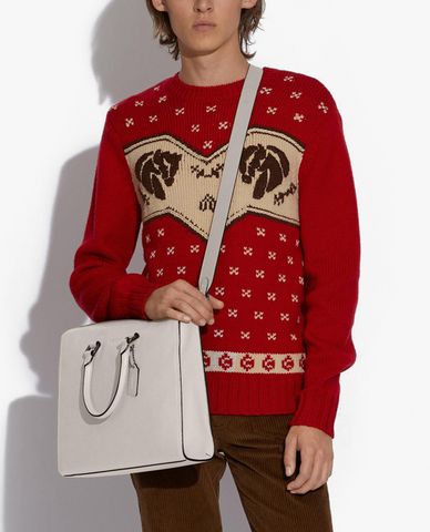  COACH - Cặp xách nam chữ nhật Gotham 