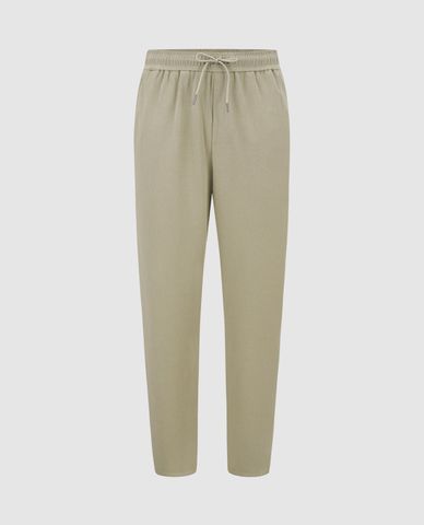  URBAN REVIVO - Quần nam ống đứng lưng thun Drawstring Waist 