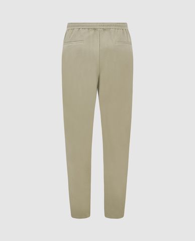  URBAN REVIVO - Quần nam ống đứng lưng thun Drawstring Waist 