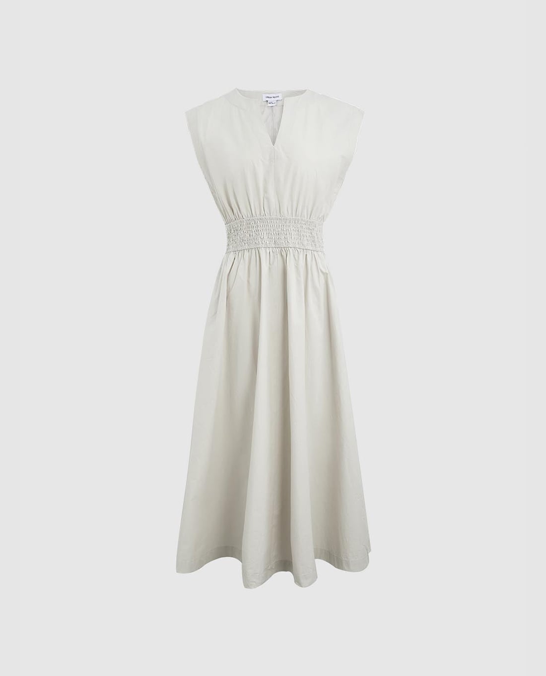 URBAN REVIVO - Đầm sát nách midi cổ V