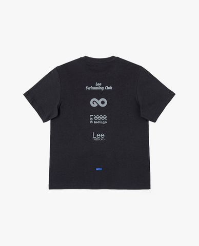  LEE - Áo thun nam cổ tròn tay ngắn Indigo Comfort 