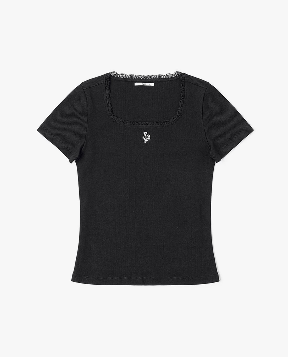 LEE - Áo thun nữ cổ vuông tay ngắn Modern Seasonal