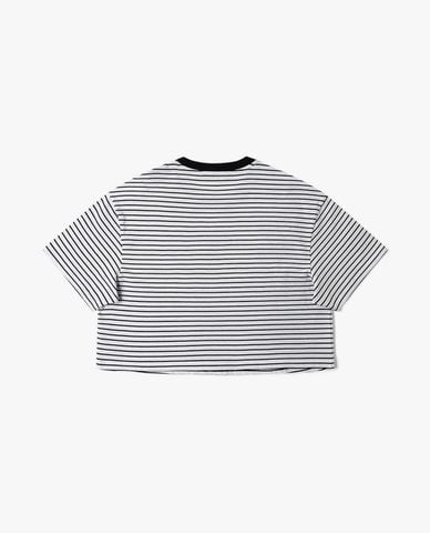  LEE - Áo croptop nữ cổ tròn tay ngắn Modern Seasonal 