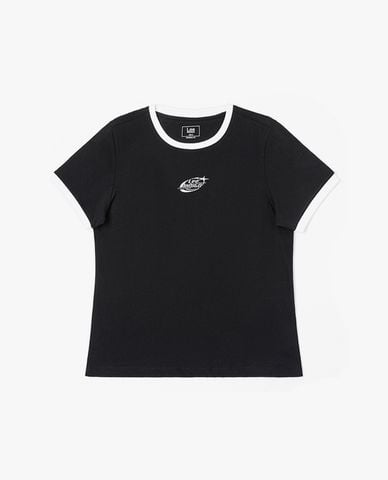  LEE - Áo thun nữ cổ tròn tay ngắn Indigo Seasonal 