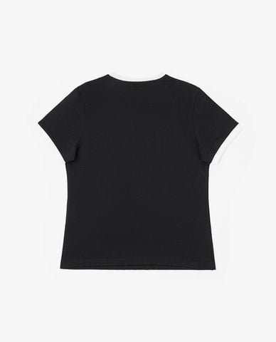  LEE - Áo thun nữ cổ tròn tay ngắn Indigo Seasonal 