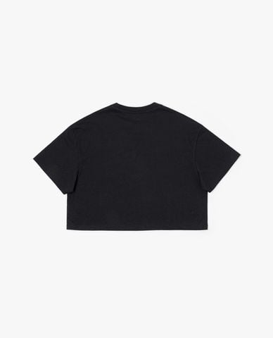  LEE - Áo croptop nữ cổ tròn tay ngắn Modern Seasonal 