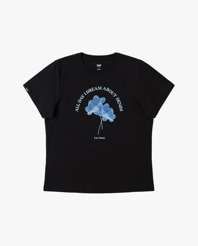  LEE - Áo thun nữ cổ tròn tay ngắn Modern Regular 