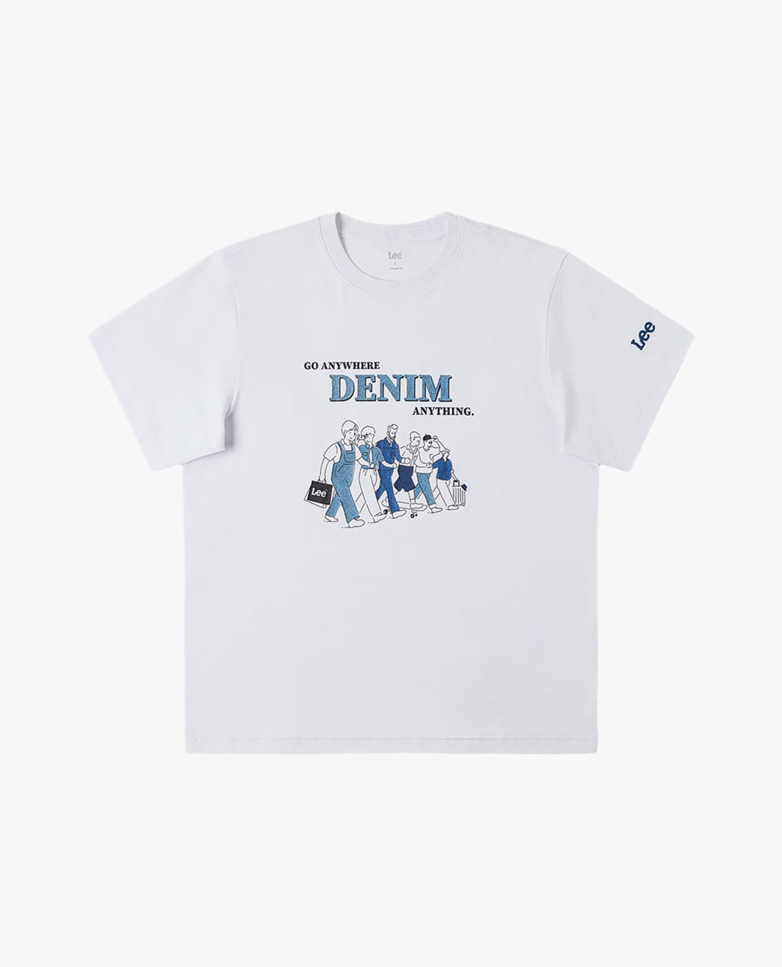 LEE - Áo thun nam cổ tròn tay ngắn Modern Comfort