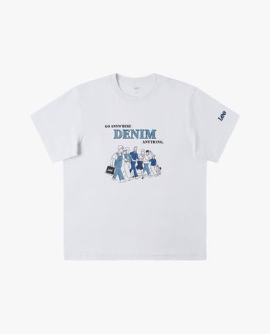  LEE - Áo thun nam cổ tròn tay ngắn Modern Comfort 