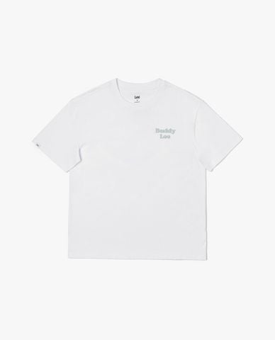  LEE - Áo thun nữ cổ tròn tay ngắn Modern Boyfriend 