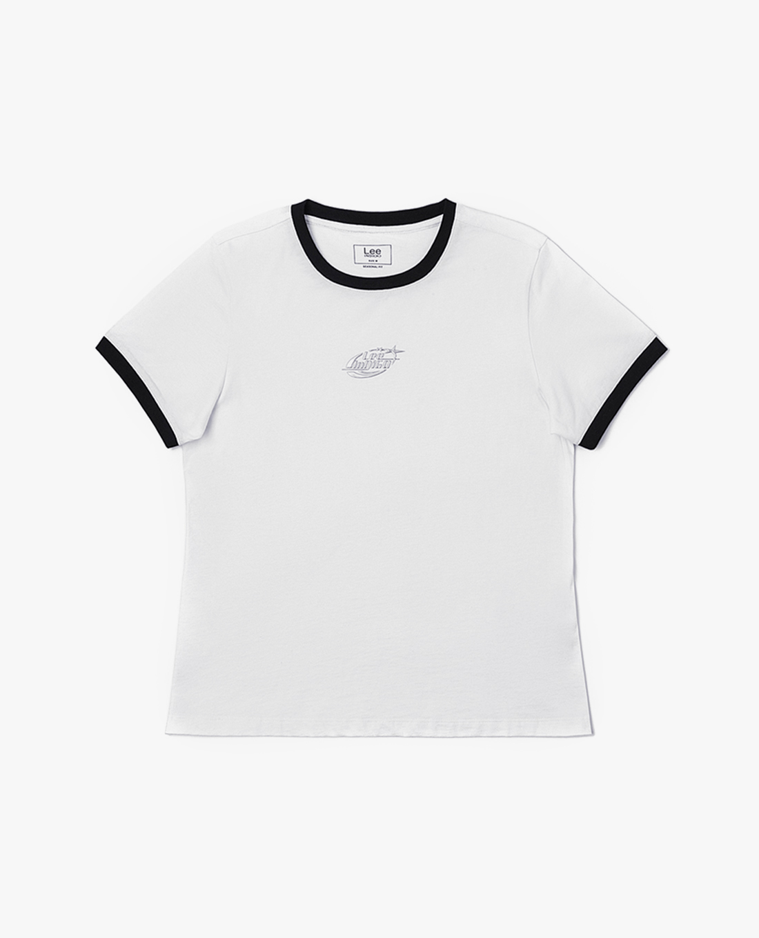 LEE - Áo thun nữ cổ tròn tay ngắn Indigo Seasonal