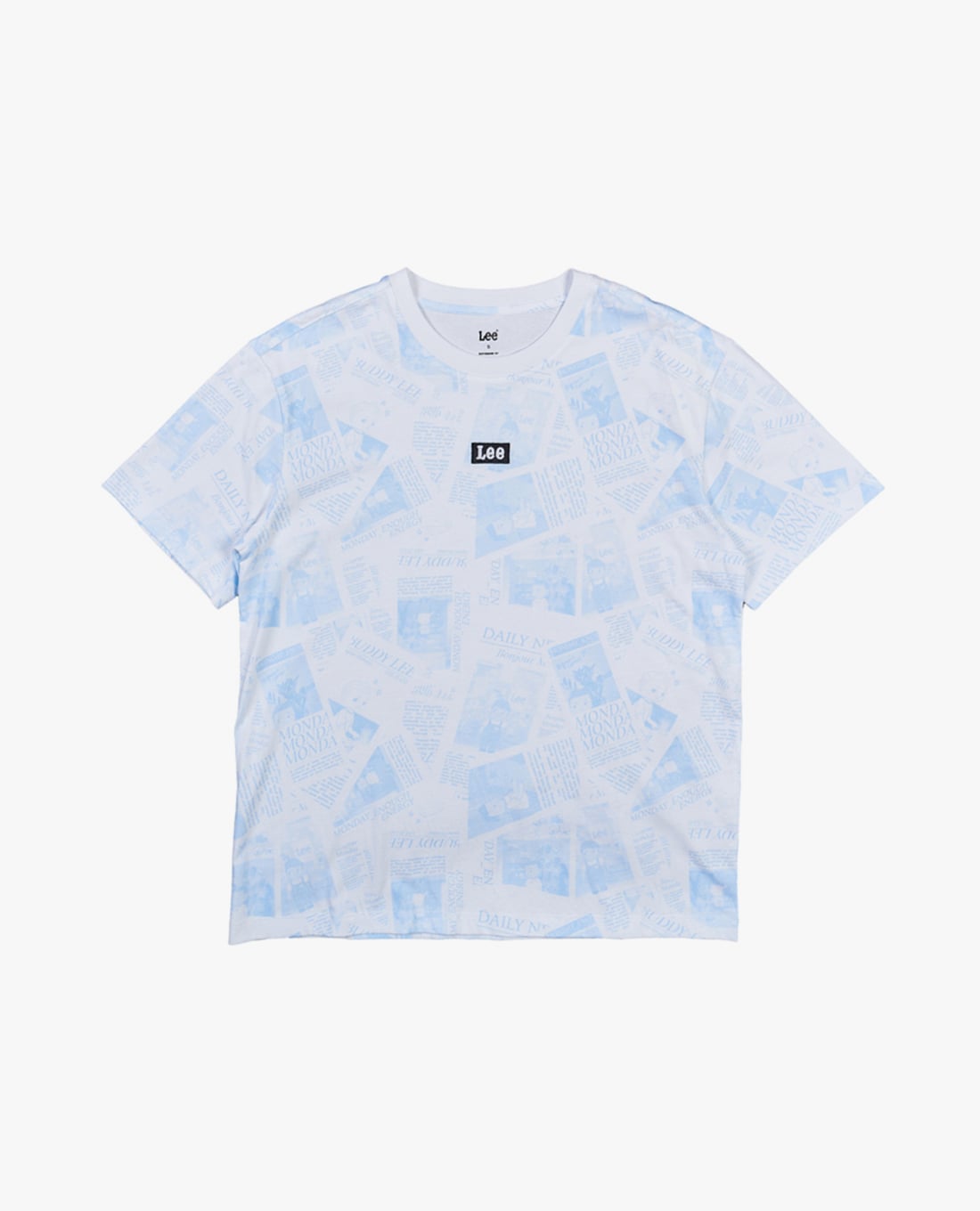 LEE - Áo thun nữ cổ tròn tay ngắn Modern Boyfriend