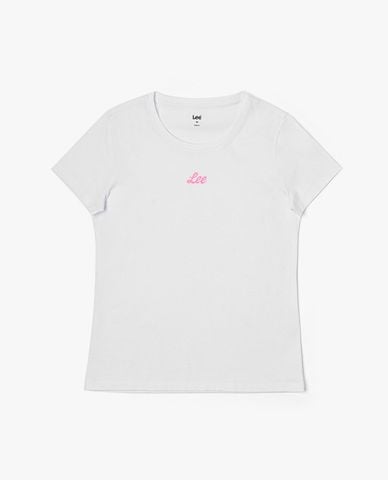  LEE - Áo thun nữ cổ tròn tay ngắn Modern Slim 