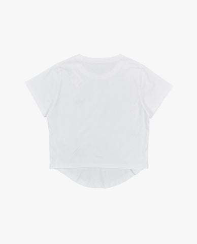  LEE - Áo croptop nữ cổ tròn tay ngắn Modern Seasonal 