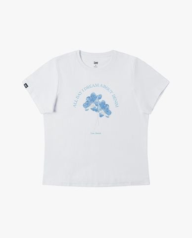  LEE - Áo thun nữ cổ tròn tay ngắn Modern Regular 