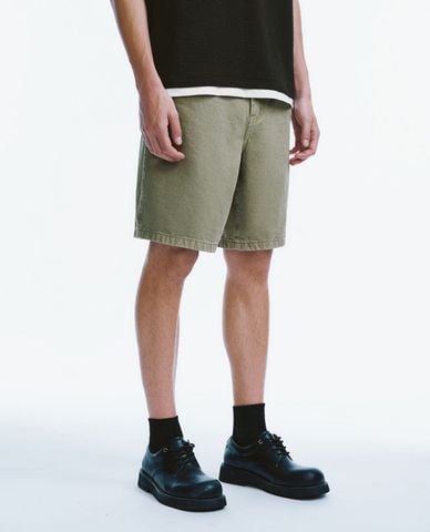  URBAN REVIVO - Quần shorts jean nam Fashion Denim 