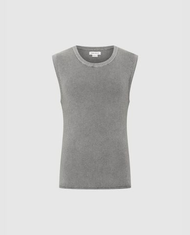  URBAN REVIVO - Áo sát nách nam cổ tròn thời trang 