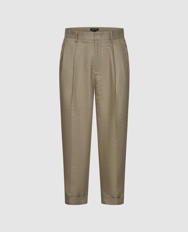  URBAN REVIVO - Quần nam ống đứng hiện đại 