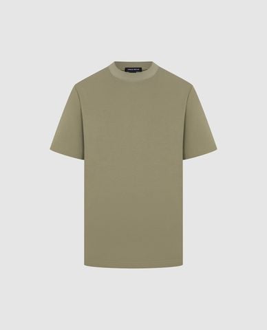  URBAN REVIVO - Áo thun nam cổ tròn tay ngắn 