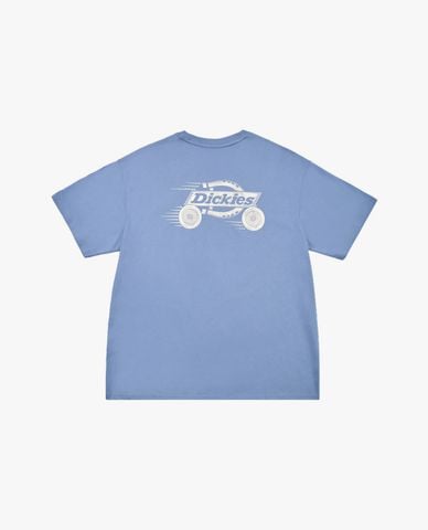  DICKIES - Áo thun nam cổ tròn tay ngắn Back Print 