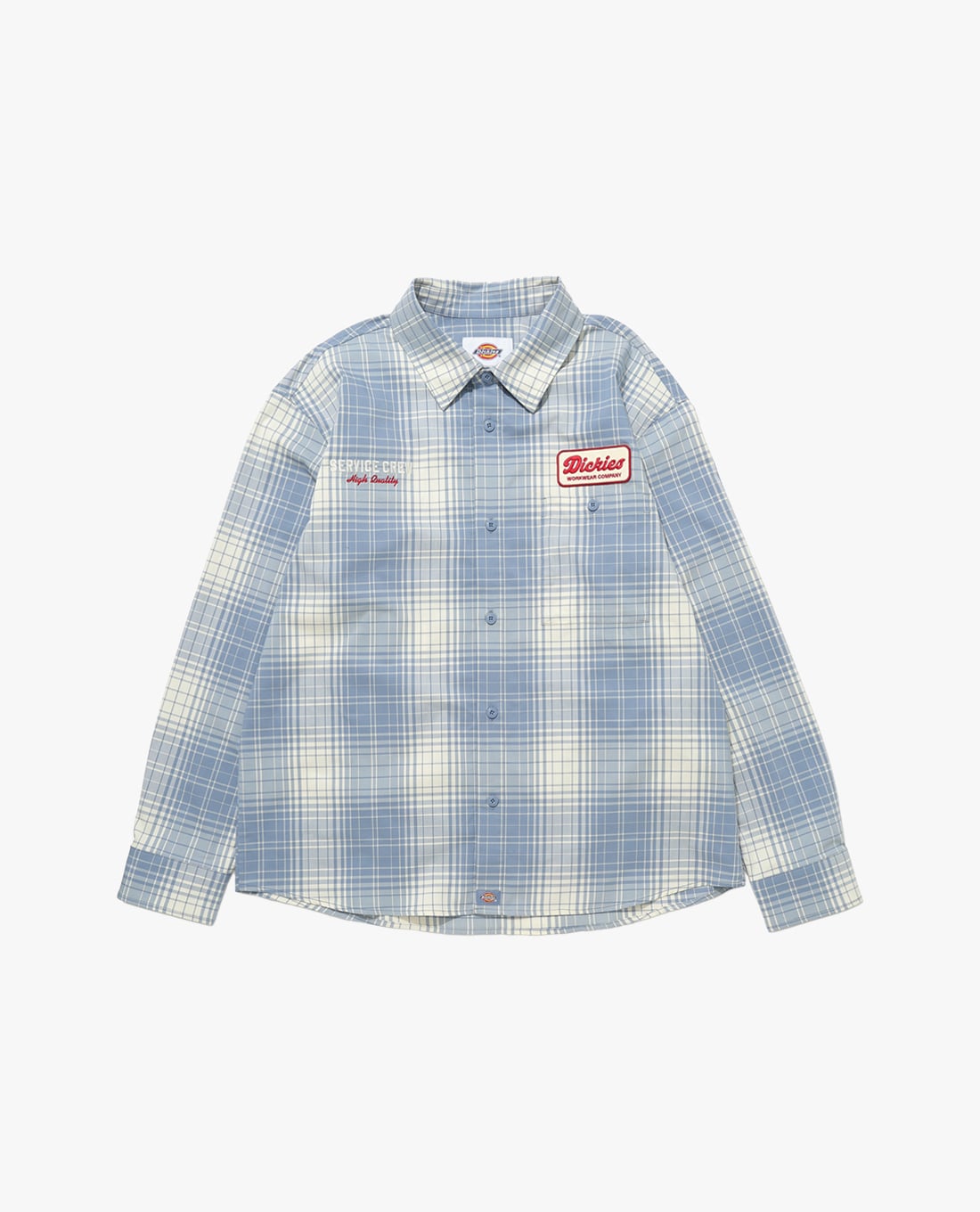 DICKIES - Áo sơ mi nam tay dài sọc caro thời trang