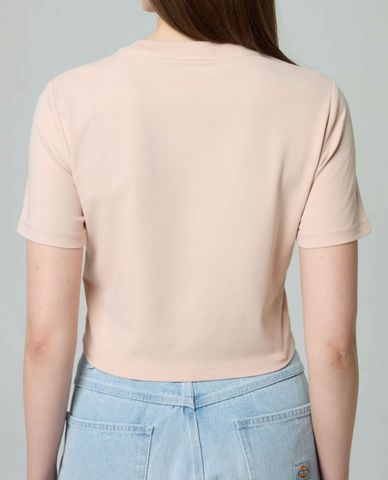  DICKIES - Áo croptop nữ cổ tròn tay ngắn trẻ trung 