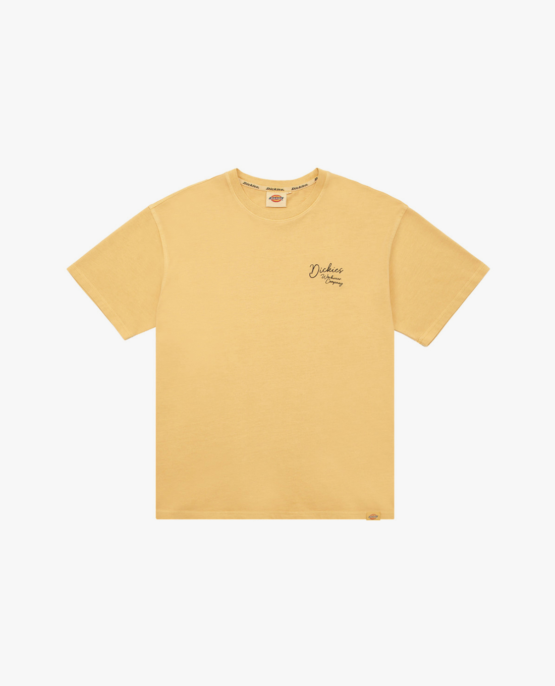 DICKIES - Áo thun nam cổ tròn tay ngắn Rope Chest Logo